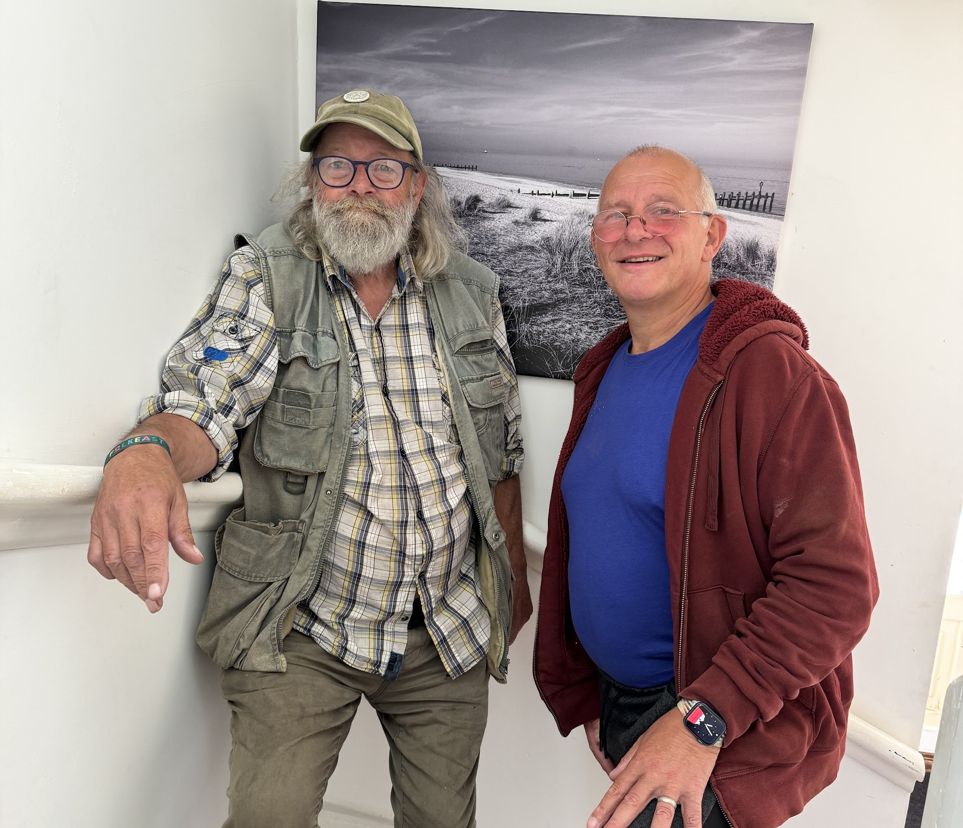 John Ellerby, Joe Thompson founders of Lowestoft Old and Now