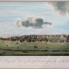 A panoramic view of Lowestoft, taken by Richard Powles from the North-east Gun Battery in 1790