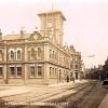 Lowestoft Town Hall c. 1910. Prominent in the fore-ground are the tracks of the Town’s tram system, which opened in July 1903.