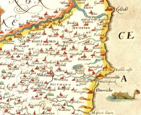 Santon map