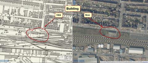 Map and Satellite view of The Stables