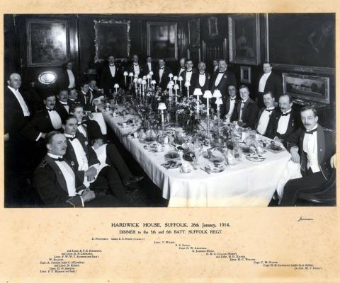 Dinner for 5th and 6th Battalions