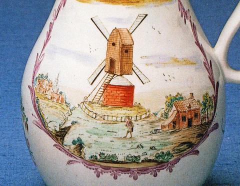  Illustration 4 - Polychrome jug CREDIT: Norfolk Museums Service.