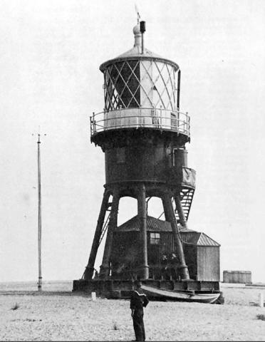 Lowestoft Low Light (constructed of iron in 1866)