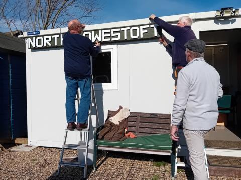 Sign erection