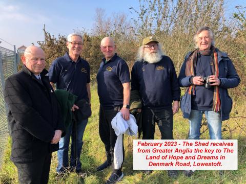 Photo Shed gets keys to land