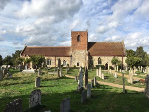 Oulton St. Michael - successor to the Domesday church of Flixton