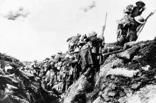 WW1 trench CREDIT:CWGC
trench