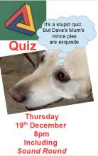 Triangle Quiz Night 19th Dec 2024